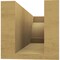 Ekena Millwork 4in. W x 4in. H x 12in. L Mediterranean Woodgrain TimberThane Rafter Tail, Primed Tan RFTUR04X04X12MEDRCPR - alternate 6